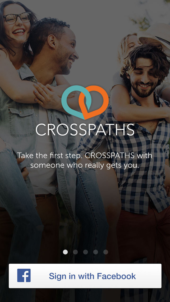 CROSSPATHS - Michel and Brook met using the CROSSPATHS app! PC